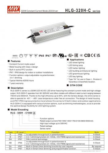  HLG-320H-C700AB