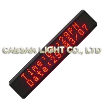 P4.75 16x128 Semi-outdoor LED Sign