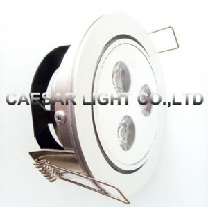 Recessed LED Down light 3X3W
