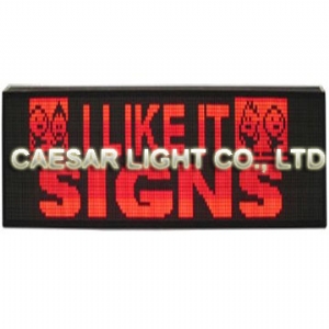 P7.62 32x128Indoor LED Moving Sign