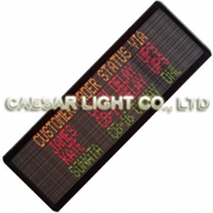 P7.62mm interior LED Moving Sign